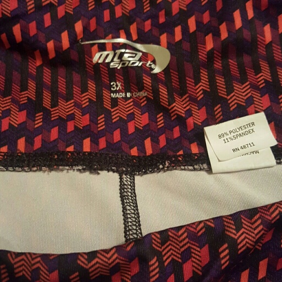 3XL MTA SPORT exercise pants #01 - Picture 2 of 2